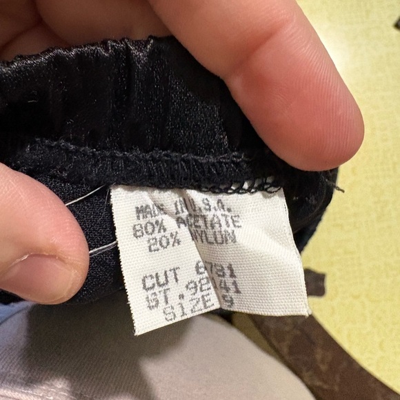 Vintage All that Jazz Black Skirt Set - Picture 12 of 14